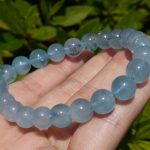 アクアマリンブレスレット　8mm　内径16cm