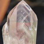 ファントム水晶ポイント磨き・200g　ブラジル産