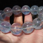 ミスティックアクアマリンブレスレット　16mm　手首内径17cm